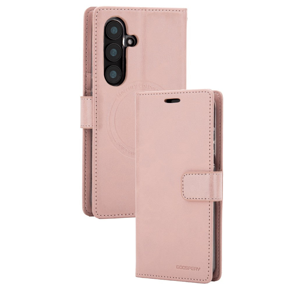 Mercury Blue Moon Diary Case With Magnetic Ring for Samsung Galaxy S25 FE