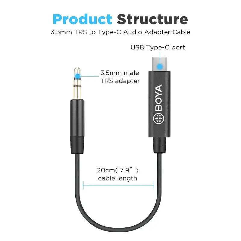 BOYA BY - K2 Audio Adapter - MyMobile