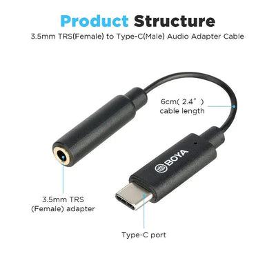 BOYA BY - K4 Audio Adapter - MyMobile