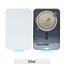 BQ7 Rear Cover Glass With Magsafe Magnet for iPhone 17 Pro Max -Silver