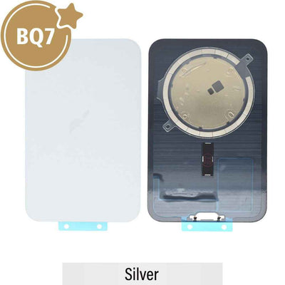 BQ7 Rear Cover Glass With Magsafe Magnet for iPhone 17 Pro Max -Silver