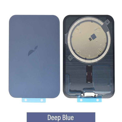 BQ7 Rear Cover Glass With Magsafe Magnet for iPhone 17 Pro -Deep Blue