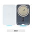 BQ7 Rear Cover Glass With Magsafe Magnet for iPhone 17 Pro -Silver