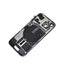 BQ7 Rear Cover Glass with Camera Lens Glass and Wireless NFC Charging with Flash Flex Cable for iPhone 15-Blue