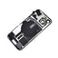 BQ7 Rear Cover Glass with Camera Lens Glass and Wireless NFC Charging with Flash Flex Cable for iPhone 15-Green