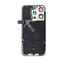 BQ7 Rear Cover Glass with Camera Lens Glass and Wireless NFC Charging with Flash Flex Cable for iPhone 15 Pro-Black Titanium
