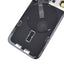 BQ7 Rear Cover Glass with Camera Lens Glass and Wireless NFC Charging with Flash Flex Cable for iPhone 15 Pro-Black Titanium