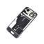 BQ7 Rear Cover Glass with Camera Lens Glass and Wireless NFC Charging with Flash Flex Cable for iPhone 15 Plus-Pink