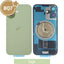 BQ7 Rear Cover Glass with Camera Lens Glass and Wireless Charging Magnet for iPhone 17-Sage