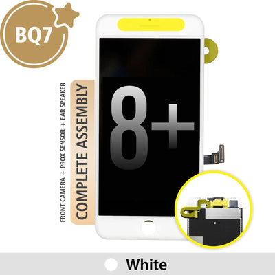 BQ7 Full LCD Screen Repair for iPhone 8 Plus Screen - White - MyMobile