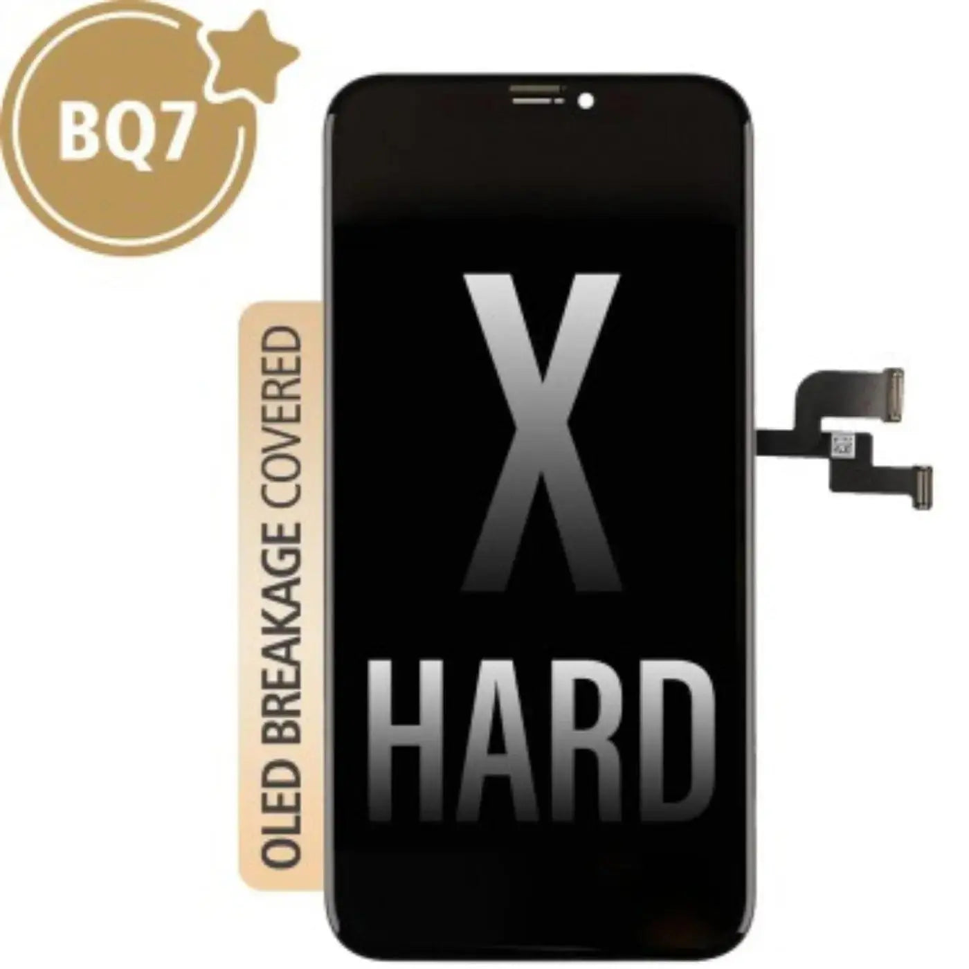 BQ7 Hard OLED Assembly for iPhone X Screen Replacement - MyMobile