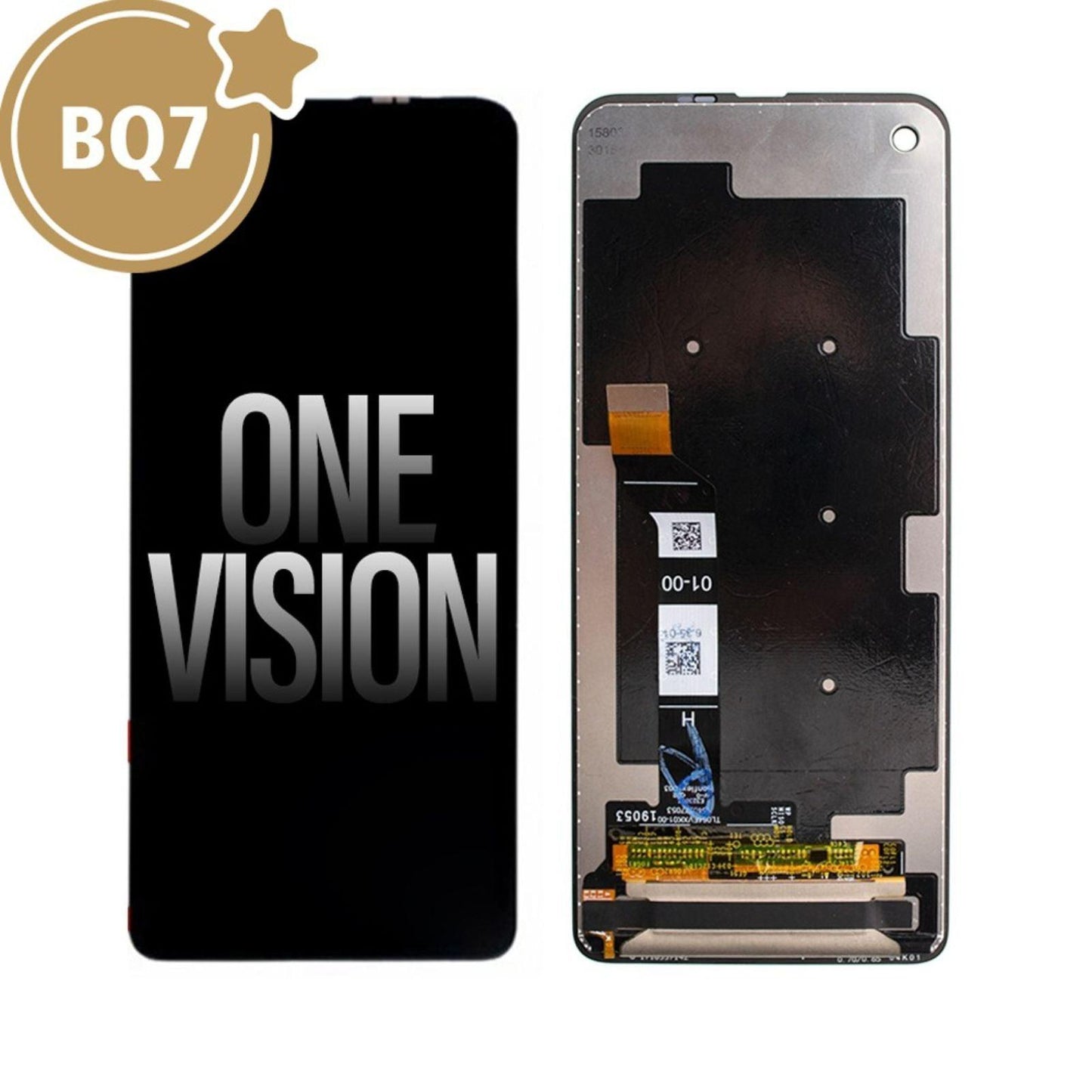 BQ7 LCD Screen Repair for Motorola One Vision (As the same as service pack, but not from official Motorola) - MyMobile