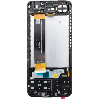 BQ7 Samsung Galaxy A13 A135F OLED Screen Replacement Digitizer with Frame - Black (As the same as service pack, but not from official Samsung) - MyMobile