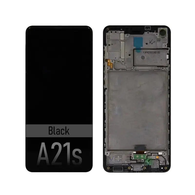 BQ7 Samsung Galaxy A21s A217F LCD Screen Replacement Digitizer - Black (As the same as service pack, but not from official Samsung) - MyMobile