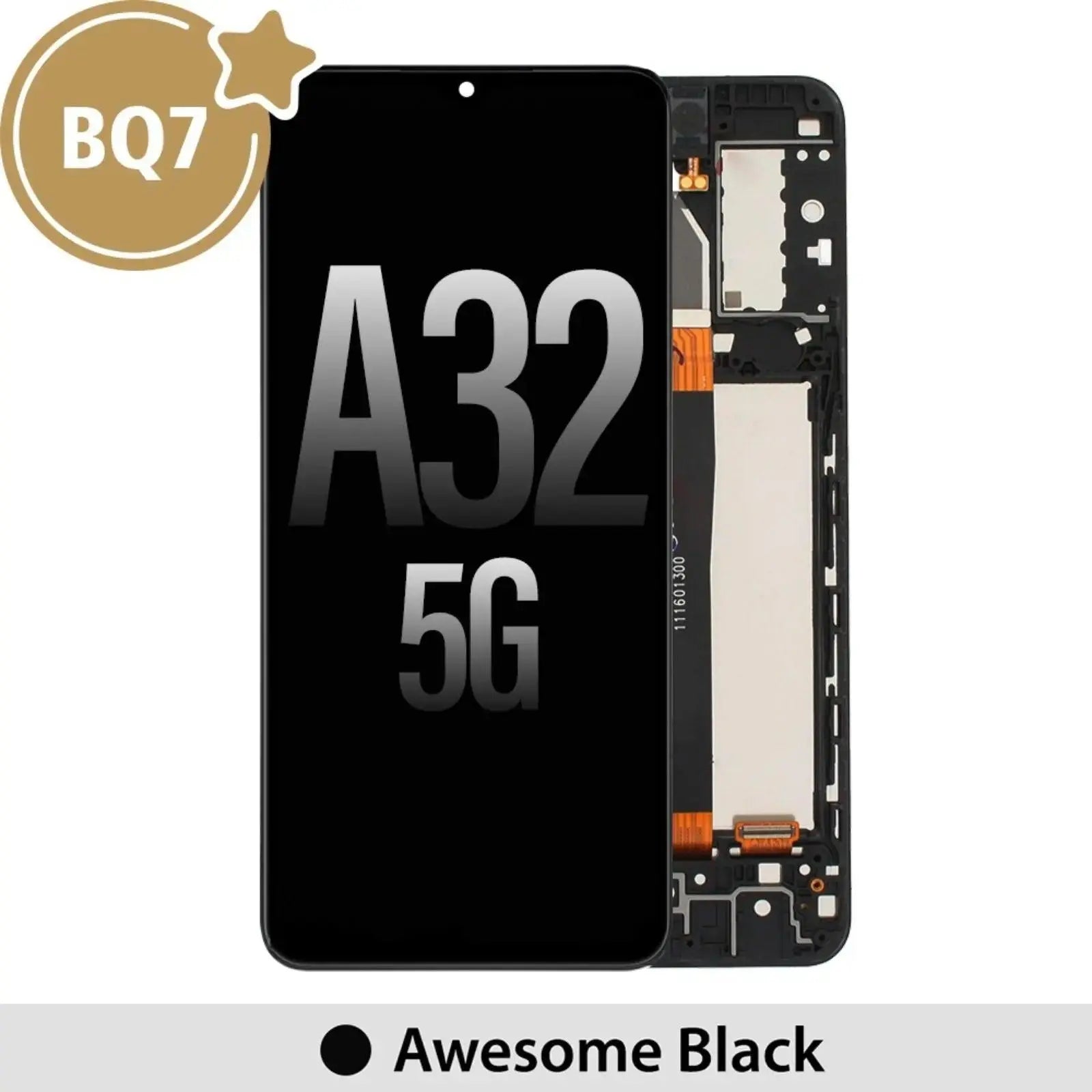 BQ7 Samsung Galaxy A32 5G A326 OLED Screen Replacement Digitizer - Awesome Black - (NOT Compatible for A32 4G A325) (As the same as service pack, but not from official Samsung) - MyMobile