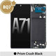 BQ7 Samsung Galaxy A71 A715F OLED Screen Replacement Digitizer with Frame-Prism Crush Black (As the same as service pack, but not from official Samsung)