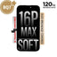 BQ7 Soft OLED Assembly for iPhone 16 Pro Max Screen Replacement (120HZ, Compatible for IC chip transfer)