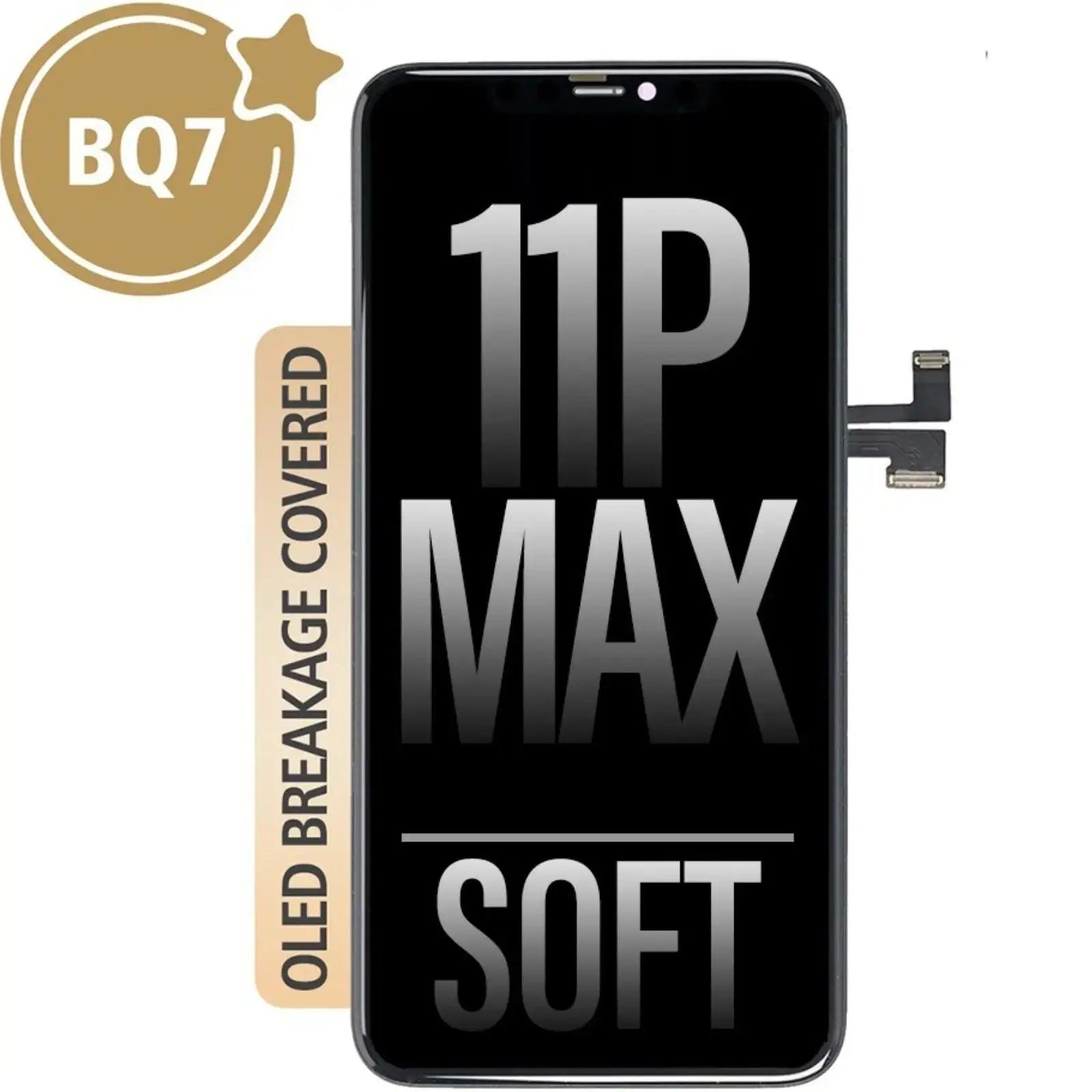 BQ7 Soft OLED Assembly for iPhone 11 Pro Max Screen Replacement - MyMobile