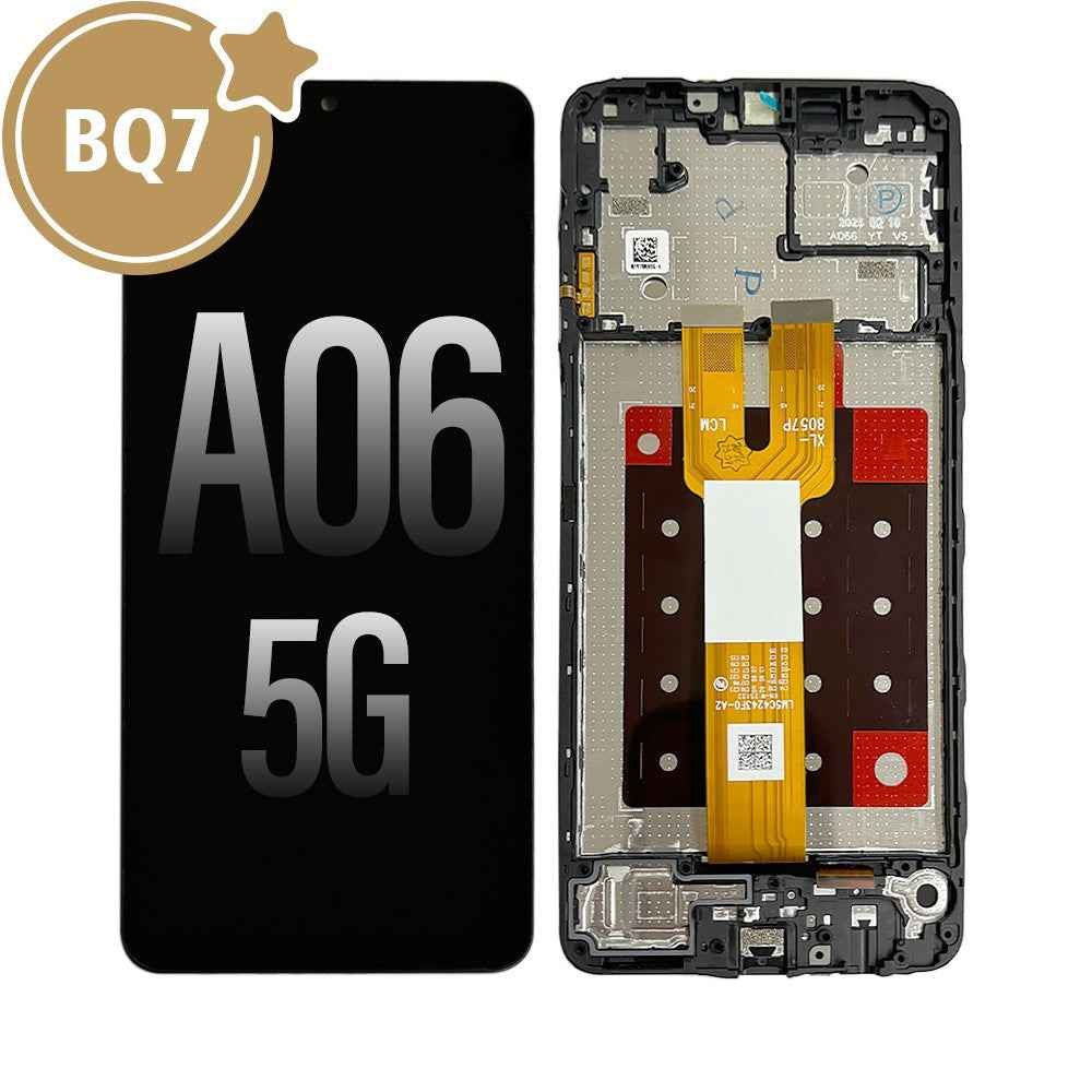 Samsung Galaxy A06 5G A066B BQ7 LCD Screen Digitizer Replacement with Frame