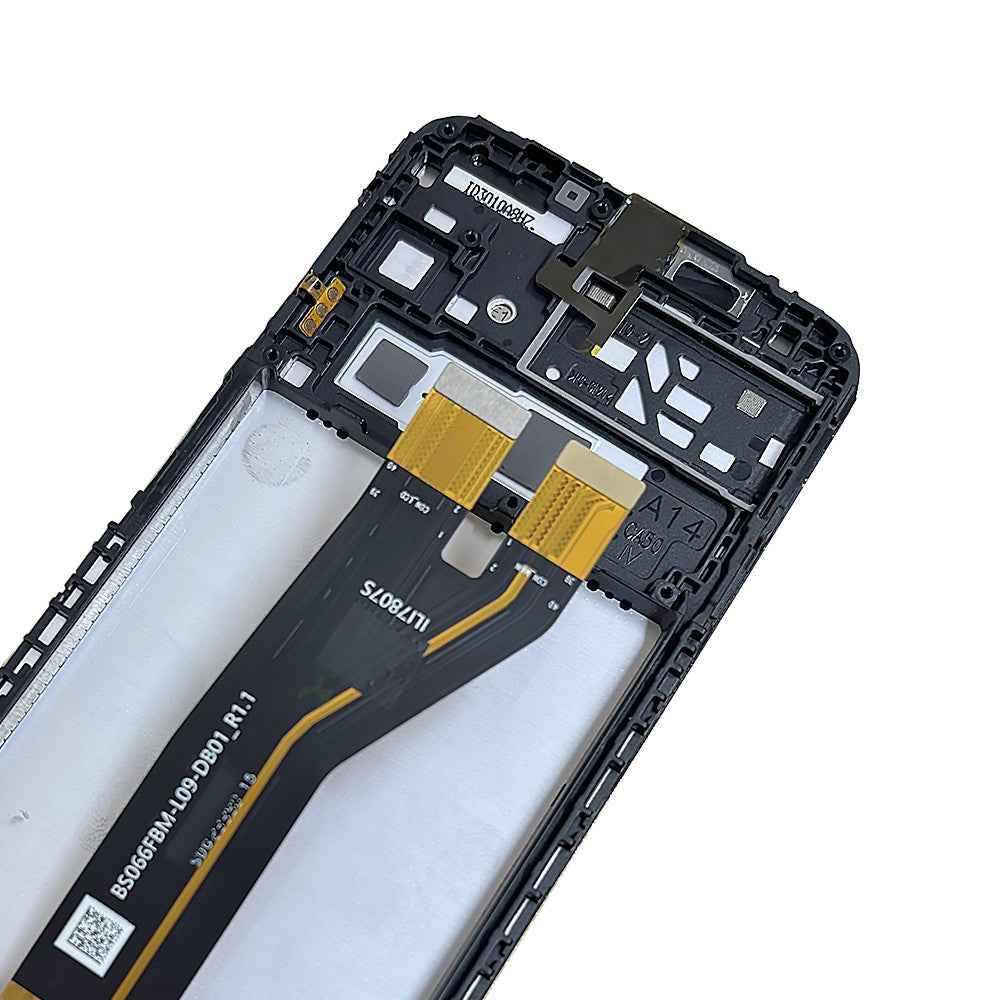 AUSTRALIAN VERSION---BQ7 LCD Screen Replacement Digitizer with Frame for Samsung Galaxy A14 4G A145F-Black
