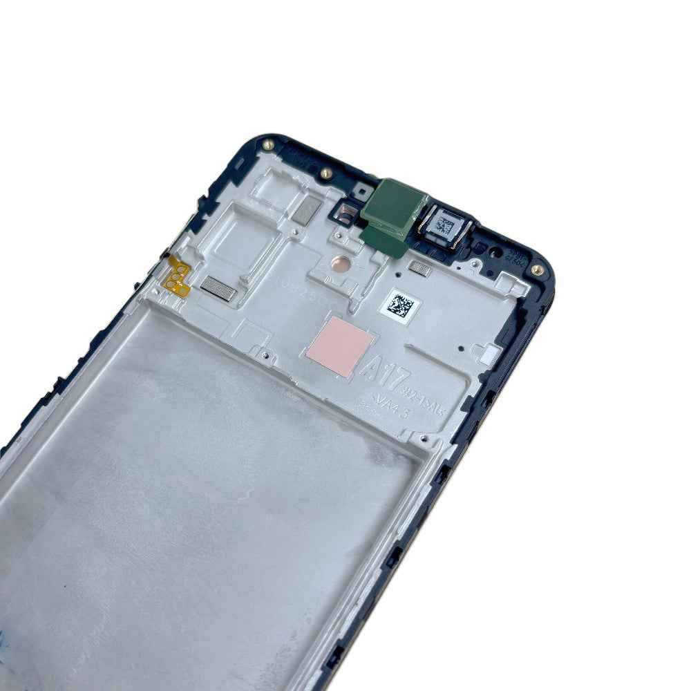 Samsung Galaxy A17 4G A175F BQ7 OLED Assembly Replacement with Frame-Black
