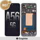 BQ7 OLED Assembly Replacement with Frame for Samsung Galaxy A56 5G A566B / A566F-Graphite