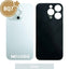 BQ7 Rear Glass With 3M Adhesive Replacement for iPhone 14 Pro Max (NO LOGO)-Silver