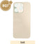 BQ7 Rear Glass With 3M Adhesive Replacement for iPhone 14 Pro (NO LOGO)-Gold
