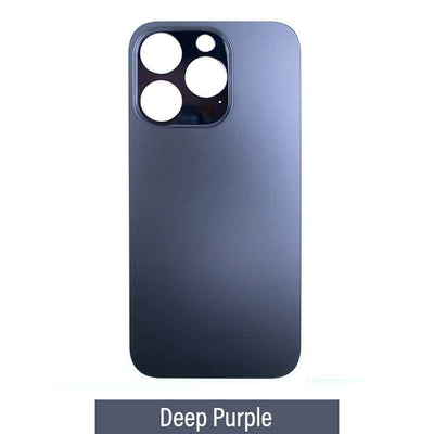 BQ7 Rear Glass With 3M Adhesive Replacement for iPhone 14 Pro (NO LOGO)-Deep Purple