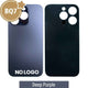 BQ7 Rear Glass With 3M Adhesive Replacement for iPhone 14 Pro (NO LOGO)-Deep Purple