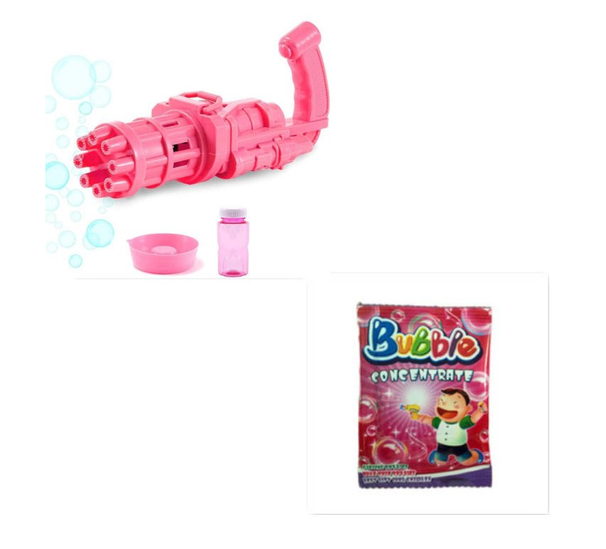 Bubble Gun Machine Toys For Kids Plastic Machine Gun Toy - MyMobile