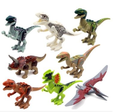 Building Blocks Mini Dinosaur Bricks Figures Kids Toys For Children - MyMobile