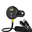 Baseus Circular Plastic Car Charger (U+C) + (C&L) Cable 60W