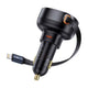 Baseus Enjoyment Pro Car Charger C+Retractable iP Cable 55W Cluster