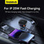 Baseus Enjoyment Pro Car Charger C+Retractable iP Cable 55W Cluster