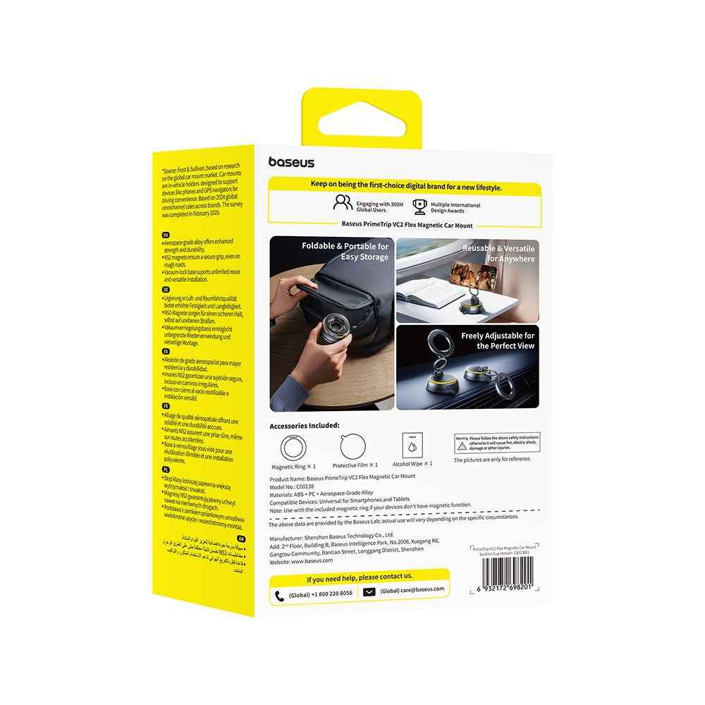Baseus PrimeTrip VC2 Flex Magnetic Car Mount