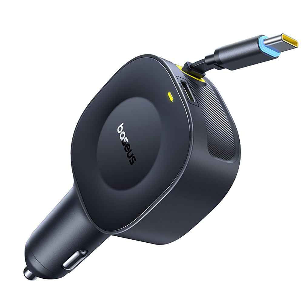 Baseus PrimeTrip VR2 Car Charger With Retractable Cable C+C 30W