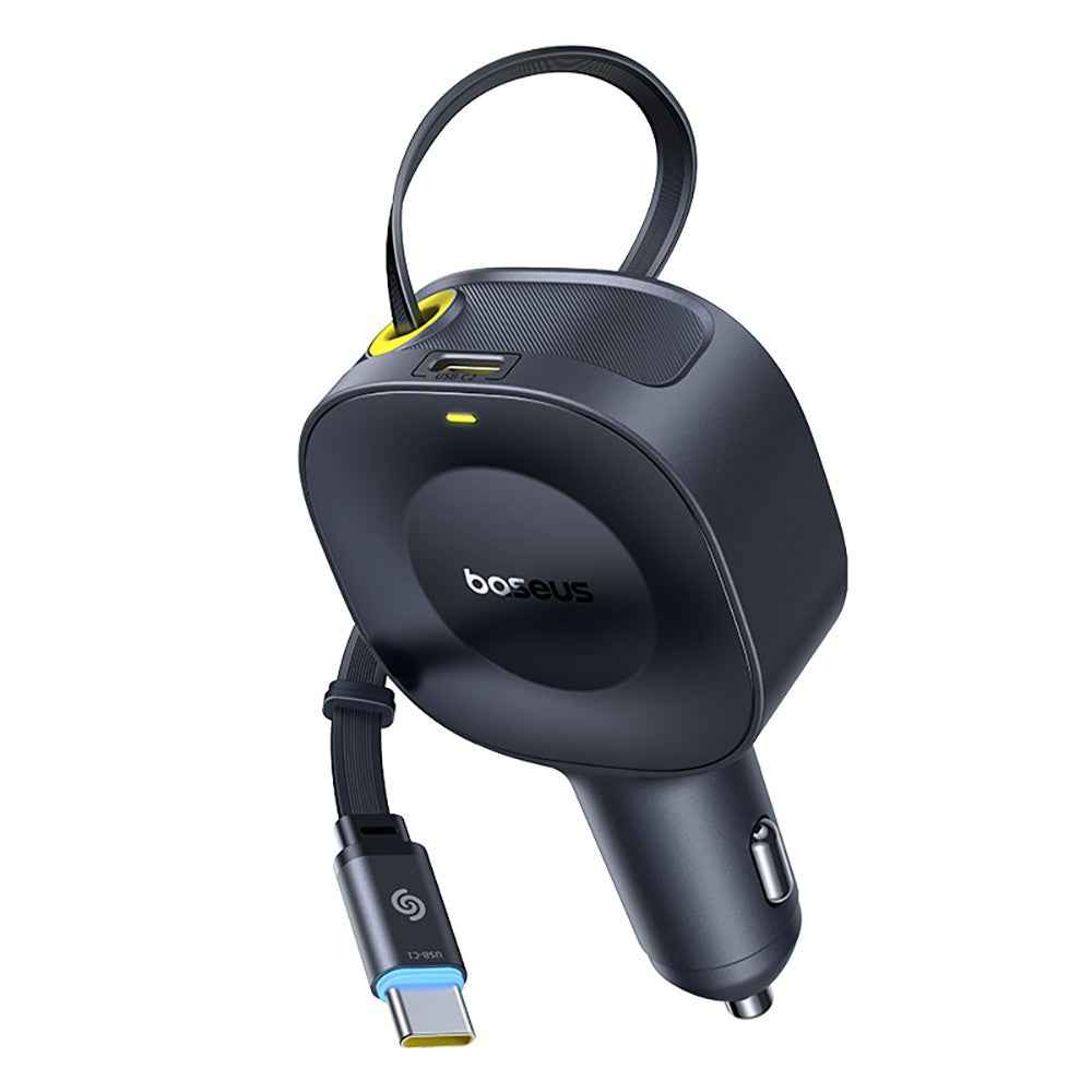 Baseus PrimeTrip VR2 Car Charger With Retractable Cable C+C 30W