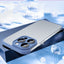 Mobile Phone Case With Glass Lens Film TPU Without Frame For iPhone 15