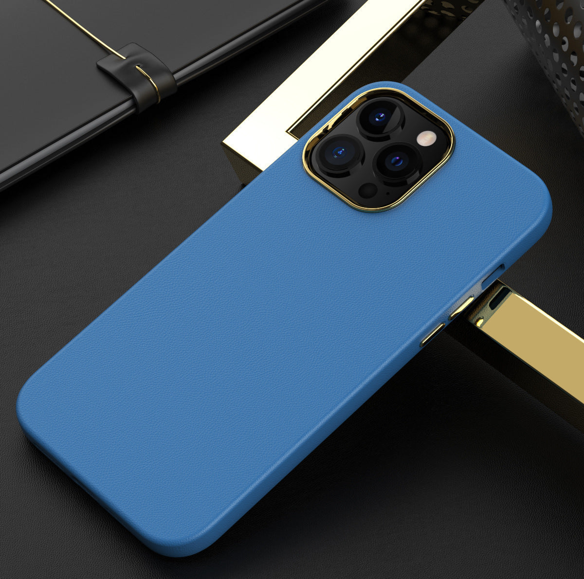 Electroplated Lens Ring Mobile Phone Case For iPhone 14