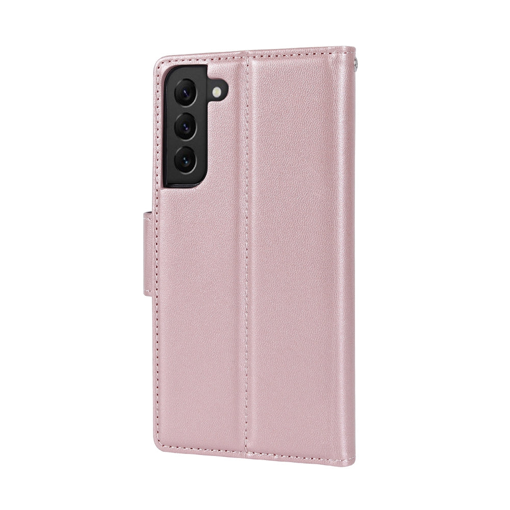 Hanman 2 in 1 Detachable Magnetic Flip Leather Wallet Cover Case for Samsung Galaxy S23 Plus