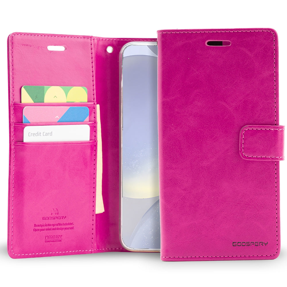 Mercury Blue Moon Diary Case for Samsung Galaxy S24 Plus
