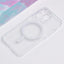 Transparent Glass Magnetic Magsafe Mobile Phone Case For iPhone 14