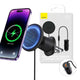 Basues CW01 Magnetic Wireless Charging Car Mount 40W (Wireless Charging 15W and USB-A 25W) Claw Edition-Cluster