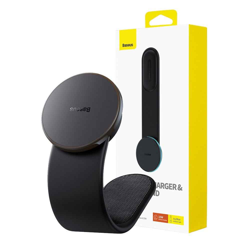 Baseus C02 Pro Series Magnetic Wireless Charging Car Mount-Cluster