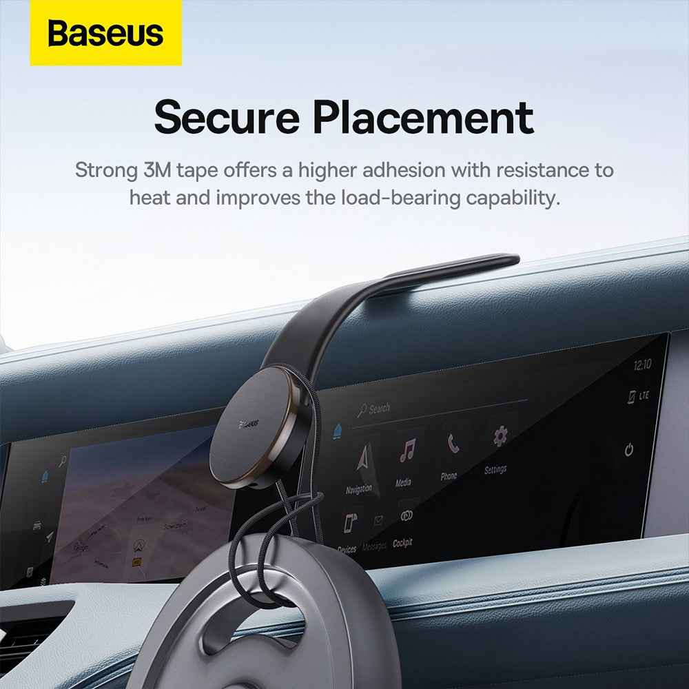 Baseus C02 Pro Series Magnetic Wireless Charging Car Mount-Cluster