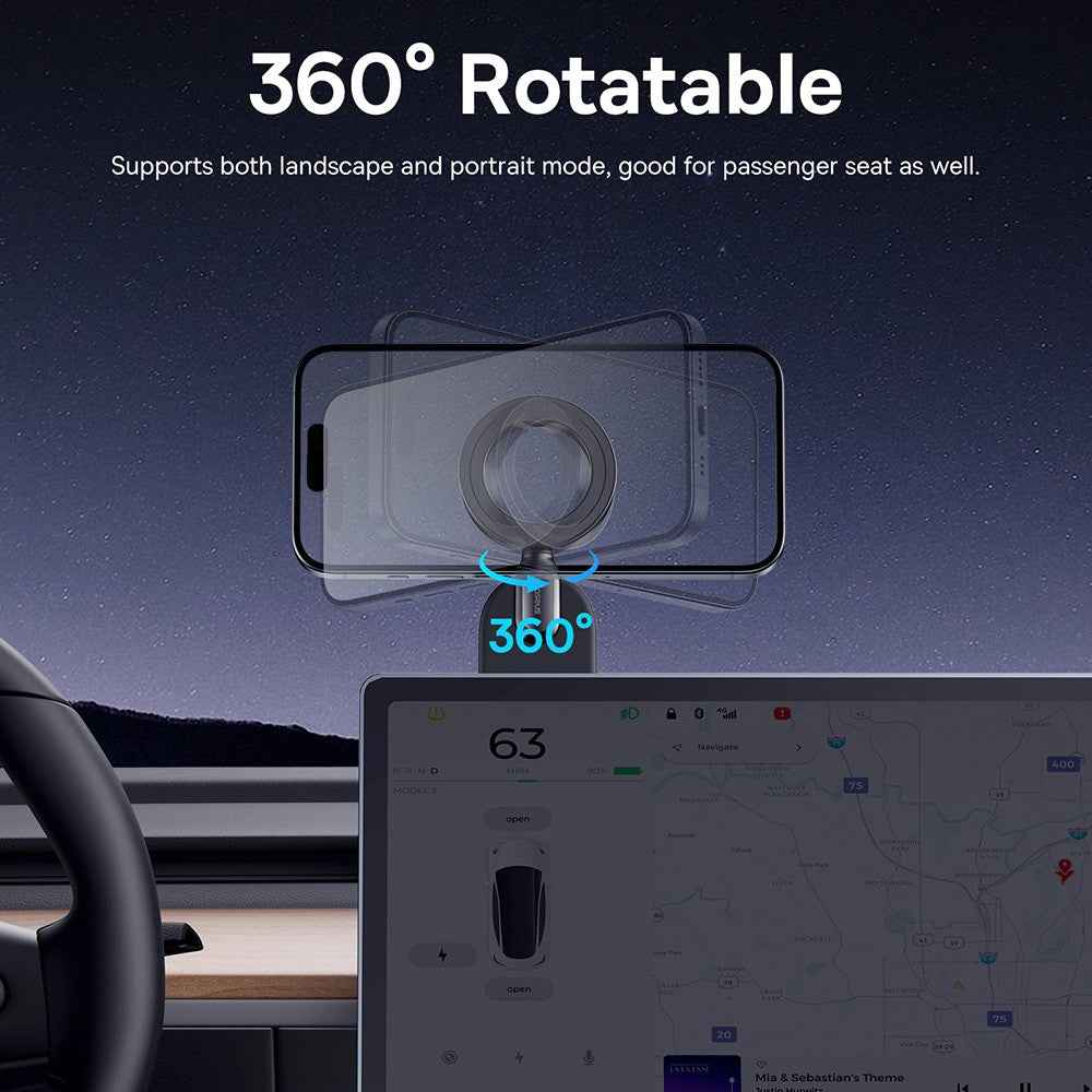 Baseus C02 Go Series Magnetic Car Phone Mount-Cluster
