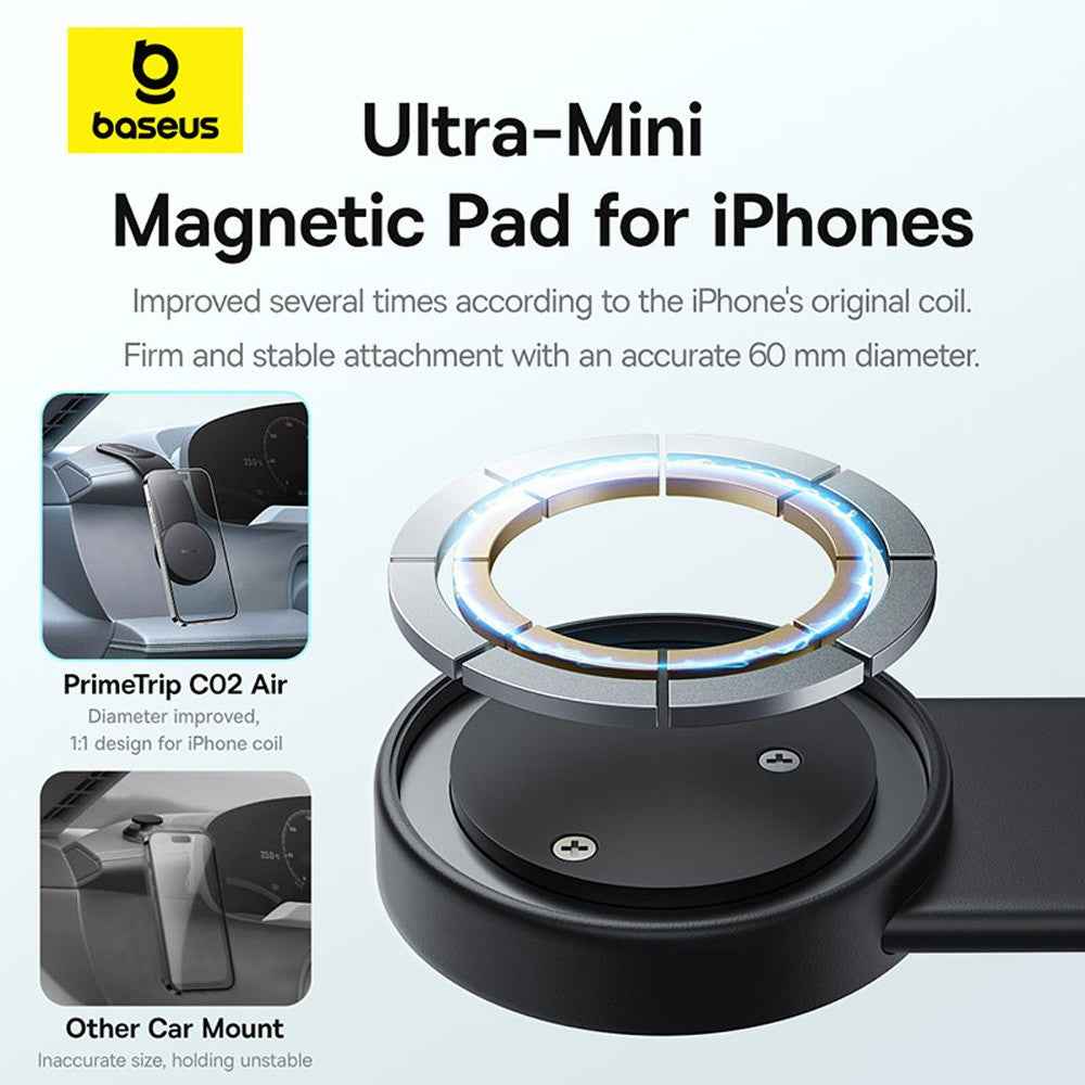 Baseus PrimeTrip C02 Air Magnetic Car Mount Stick-Cluster