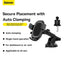 Baseus Ultra Control Pro Series Clamp-Type Car Holder Set