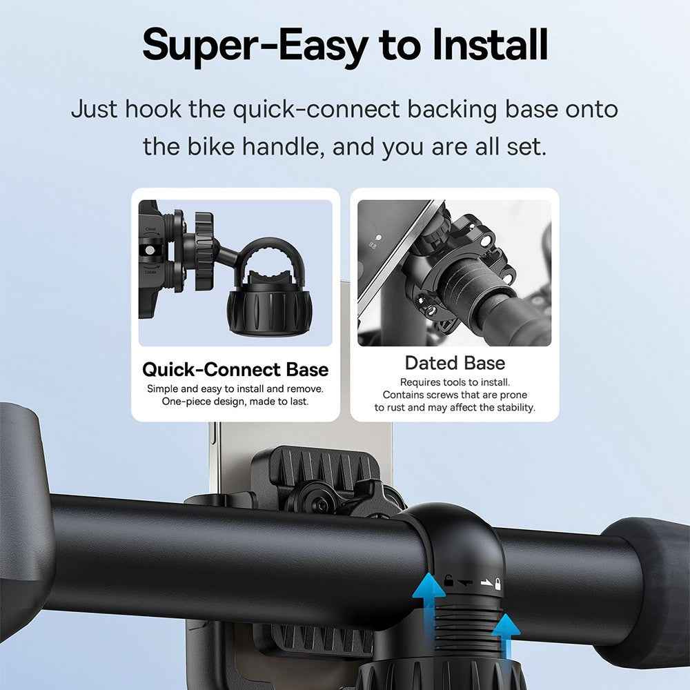 Baseus GoTrip Series Bike Phone Mount-Cluster